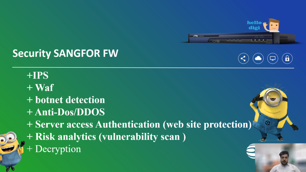 آموزش دوره فایروال سنگفور (firewall sangfor ) قسمت ششم ( Security Option)