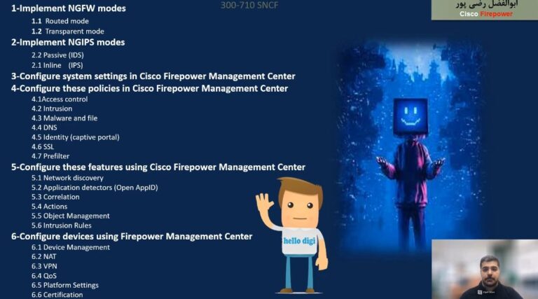 آموزش دوره سیسکو فایرپاور (cisco Firepower) قسمت اول