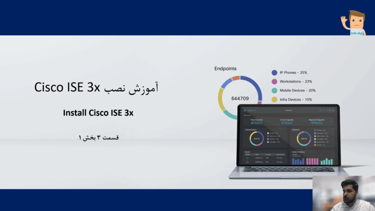 آموزش دوره سیسکو آیس (Cisco ISE) قسمت سوم  (نصب سیسکو ise بخش اول)